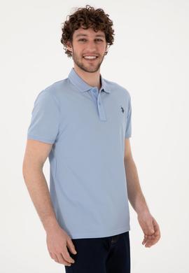 Erkek Açık Mavi Tişört - 50281840076