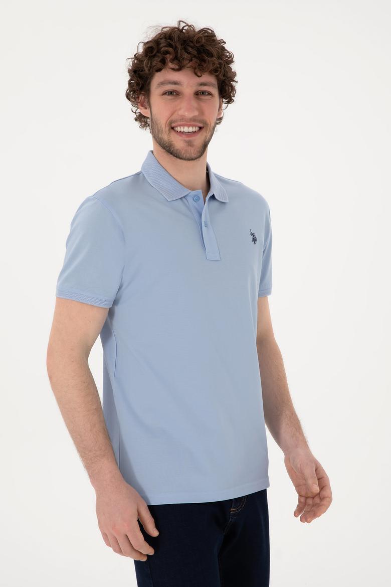 Erkek Açık Mavi Tişört - 50281840076