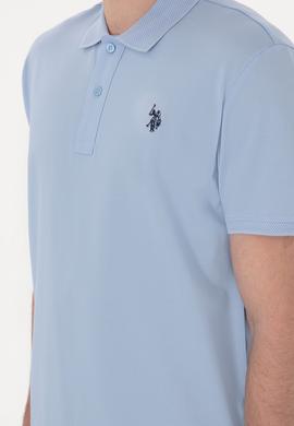 Erkek Açık Mavi Tişört - 50281840076