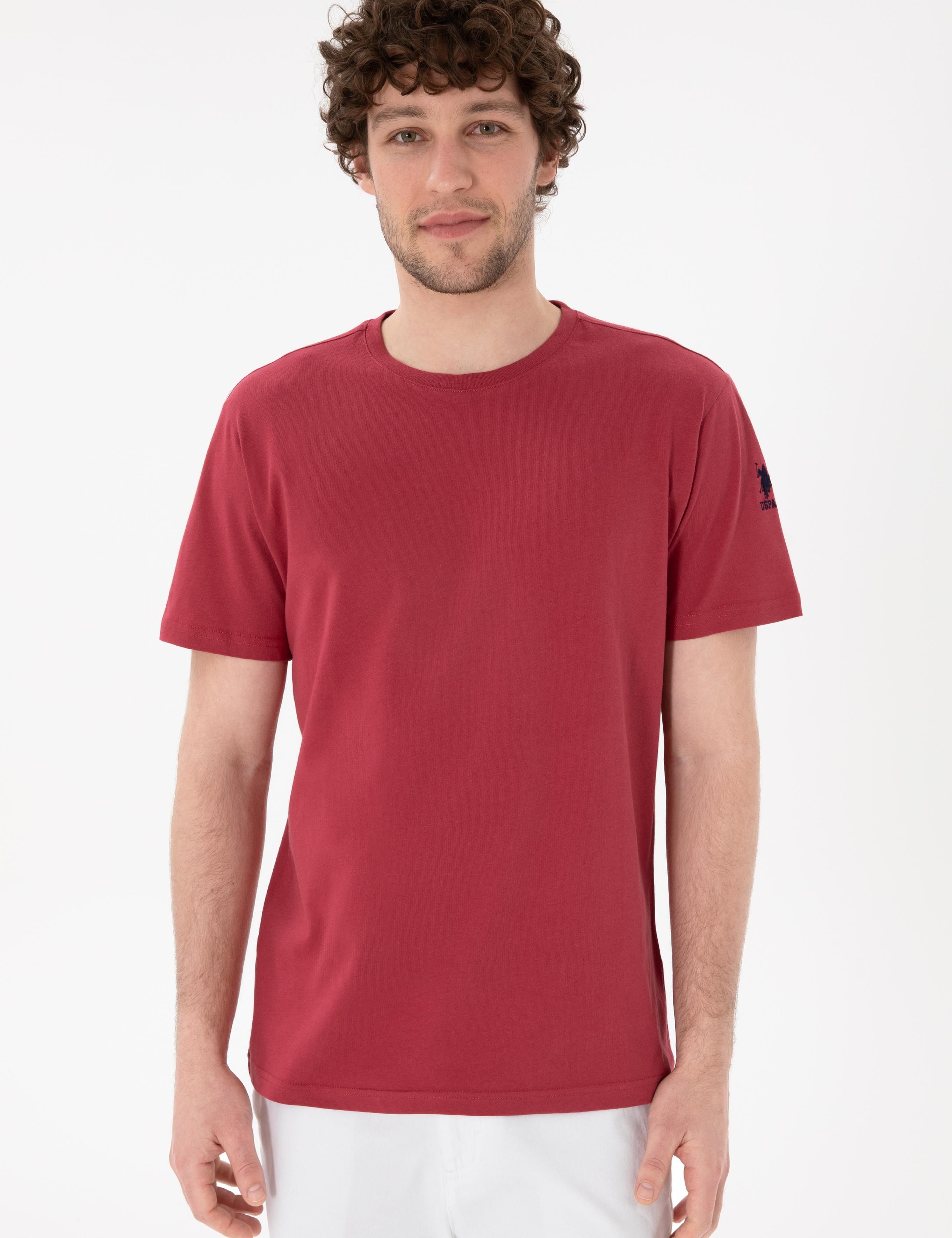 تی شرت یقه گرد آستین کوتاه رگولار یقه گرد مردانه یو اس پولو | U.S. Polo Assn. - تصویر 2