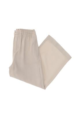 Kız Çocuk Bej Loose Fit Modal Karışımlı Kanvas Pantolon - 50309120011