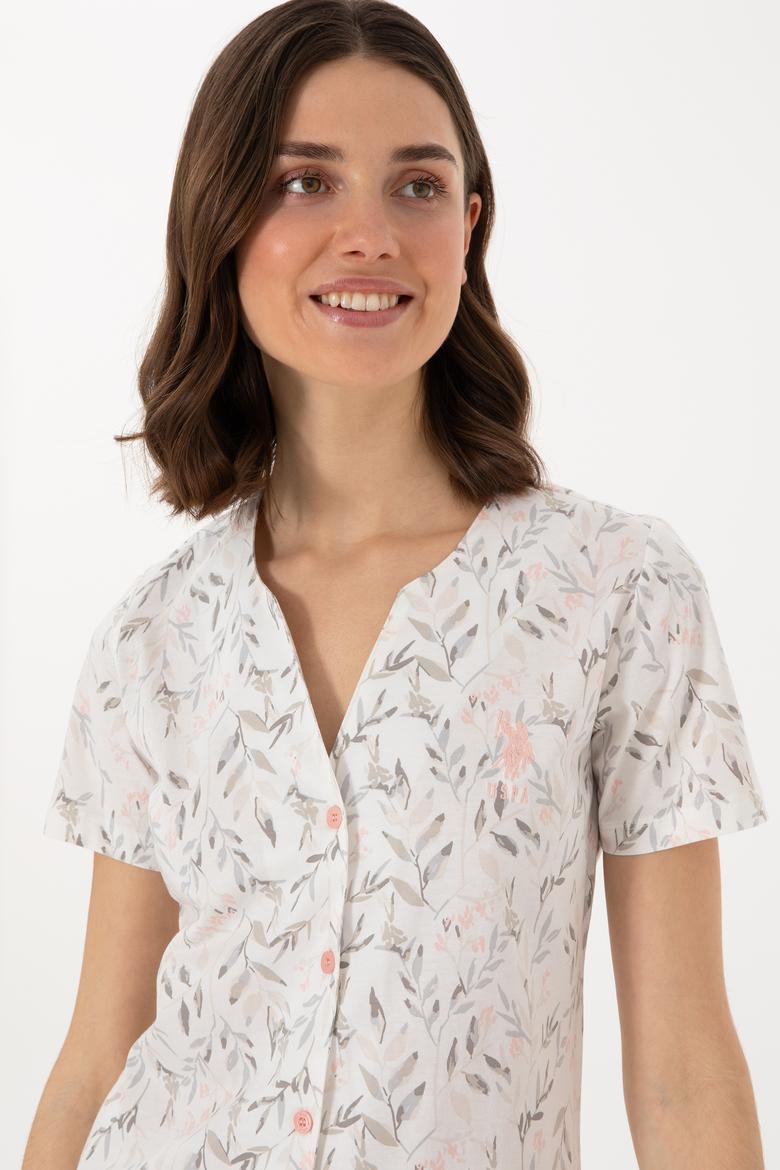 Kadın Ekru Pijama Takımı - 50312910004