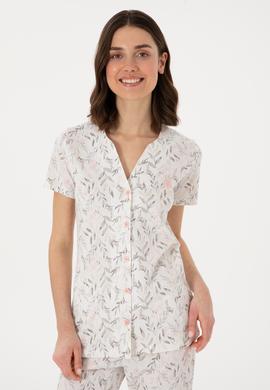 Kadın Ekru Pijama Takımı - 50312910004