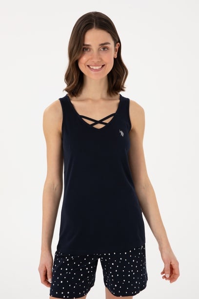 Kadın Lacivert Pijama Takımı