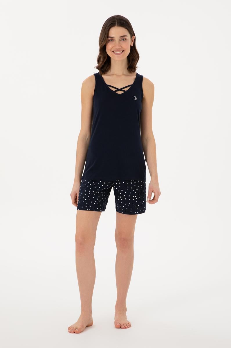 Kadın Lacivert Pijama Takımı