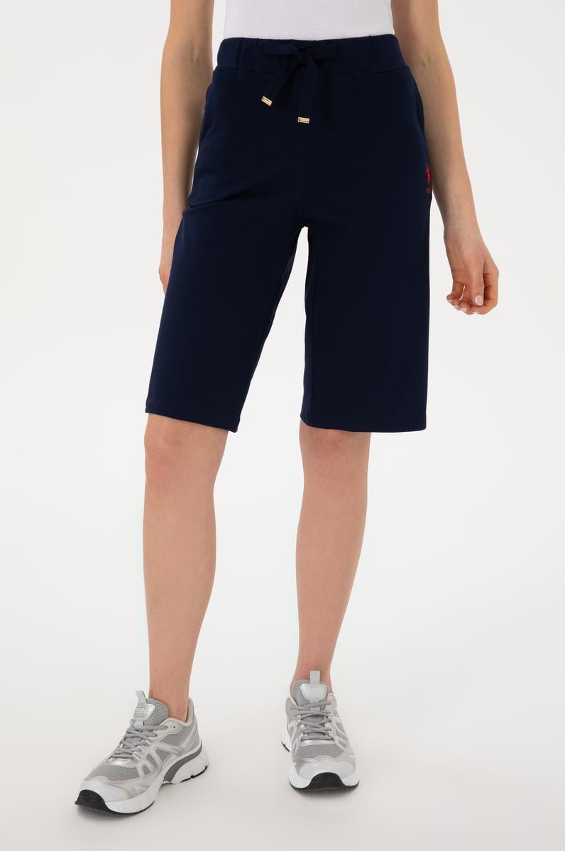 Kadın Lacivert Örme Şort