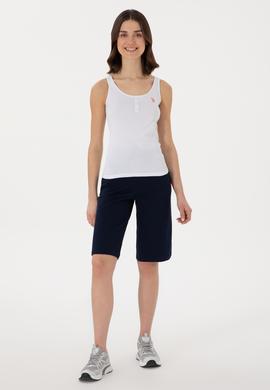 Kadın Lacivert Örme Şort - 50300866006