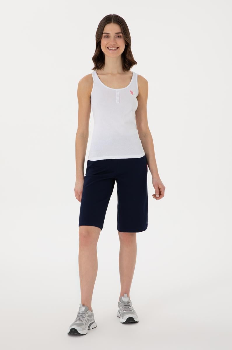 Kadın Lacivert Örme Şort