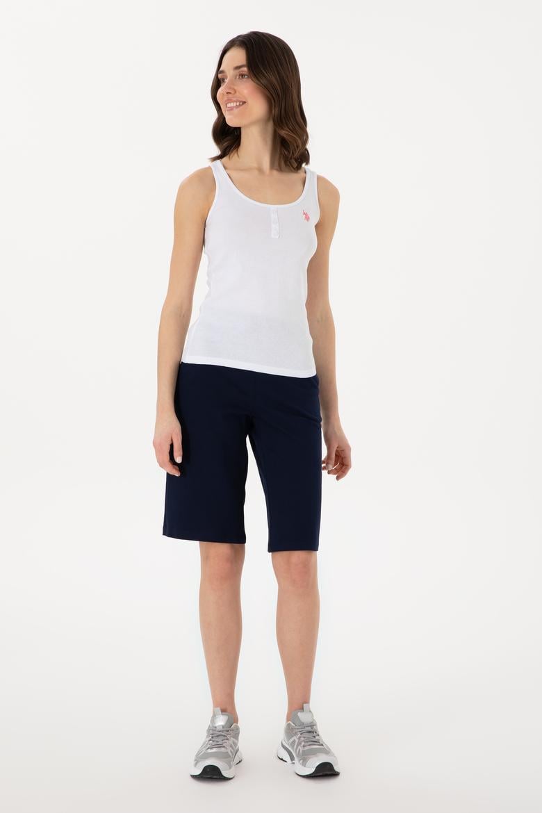 Kadın Lacivert Örme Şort - 50300866006