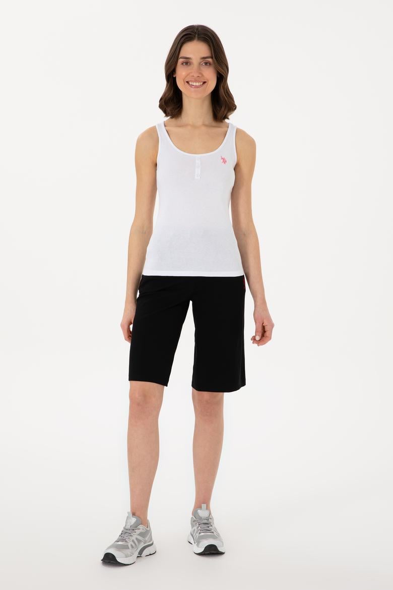 Kadın Siyah Örme Şort