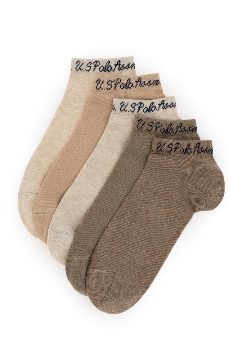 Kadın Krem Melanj Çorap