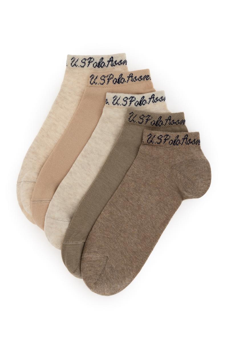 Kadın Krem Melanj Çorap