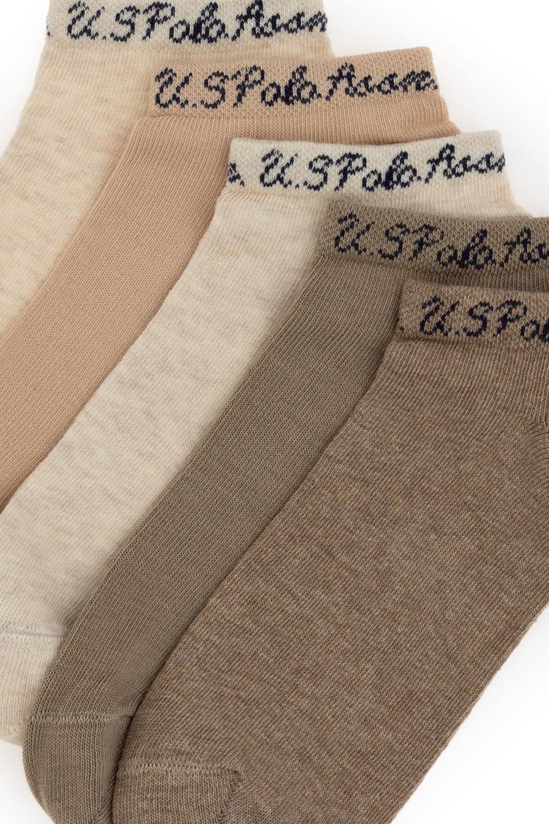 Kadın Krem Melanj Çorap - 50295771005