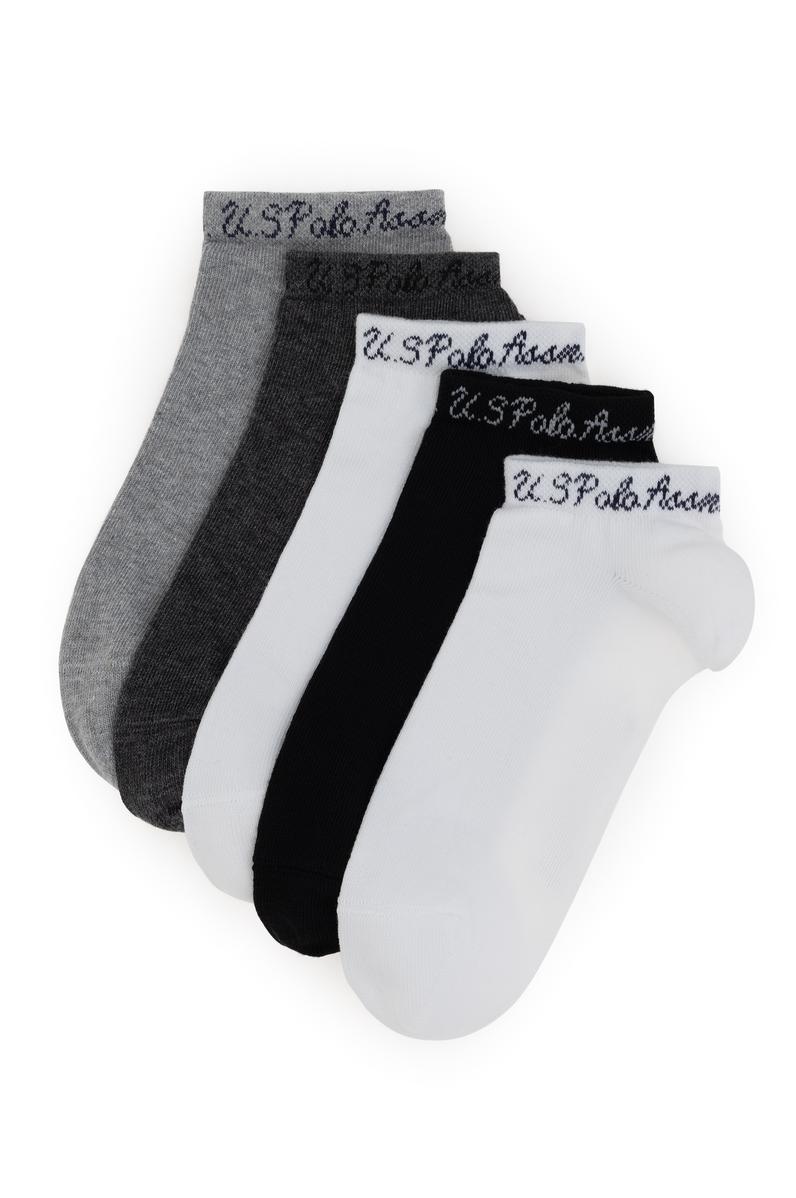 Kadın Gri Melanj Çorap