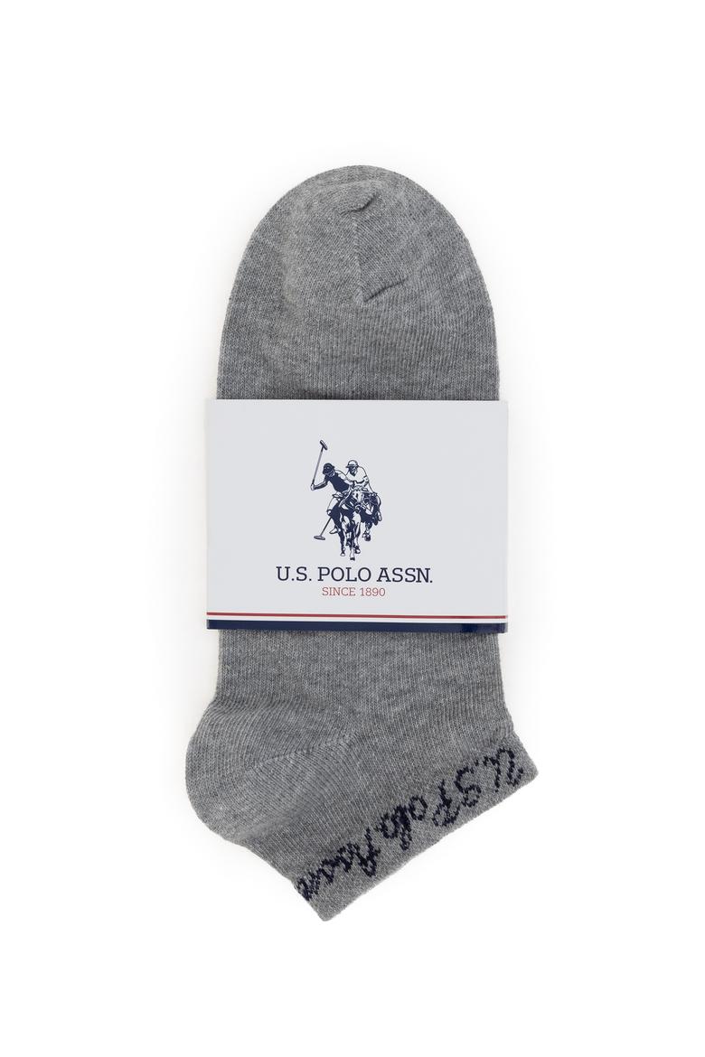 Kadın Gri Melanj Çorap - 50295771006
