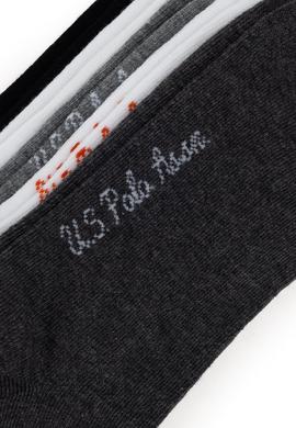 Kadın Gri Melanj Çorap - 50306834003