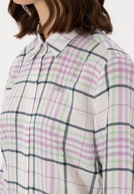 Kadın Lila Uzun Kollu Gömlek - 50280938001