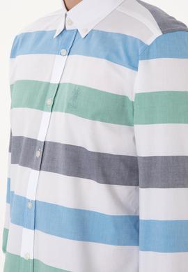 Erkek Yeşil Uzun Kollu Gömlek - 50282891005