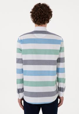 Erkek Yeşil Uzun Kollu Gömlek - 50282891005