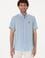 Erkek Açık Mavi Kısa Kollu Gömlek