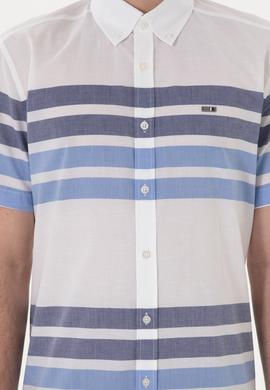 Erkek Saks Kısa Kollu Gömlek - 50282874004