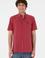 Erkek Vişne Kısa Kollu Gömlek