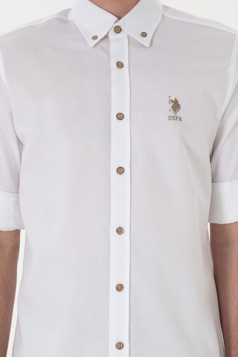 Erkek Beyaz Uzun Kollu Gömlek - 50305696009