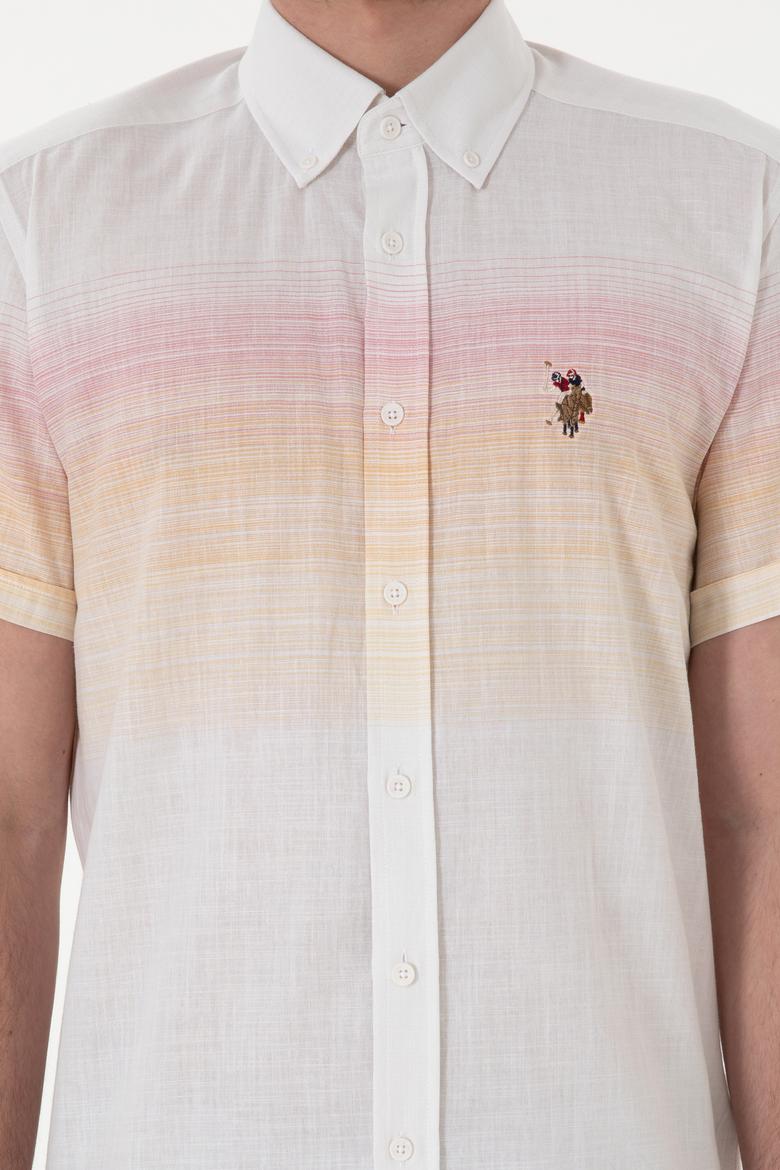 Erkek Kırmızı Kısa Kollu Gömlek - 50299814001