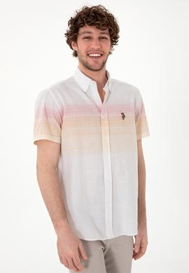 Erkek Kırmızı Kısa Kollu Gömlek - 50299814001