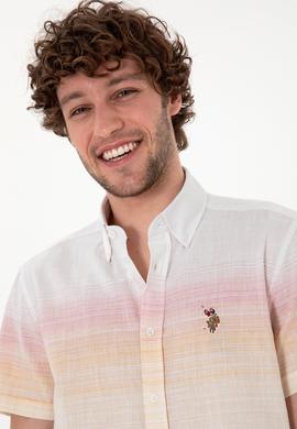 Erkek Kırmızı Kısa Kollu Gömlek - 50299814001