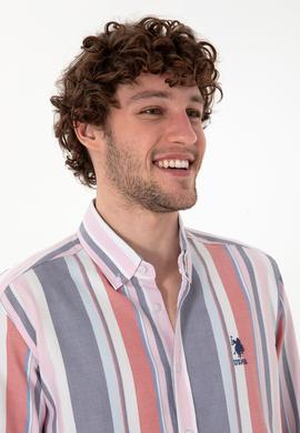 Erkek Kırmızı Uzun Kollu Gömlek - 50299787024