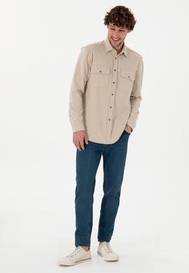 Erkek Taş Örme Gömlek - 50305605016