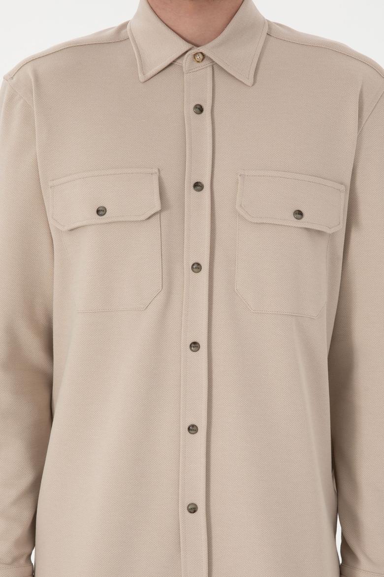 Erkek Taş Örme Gömlek - 50305605016