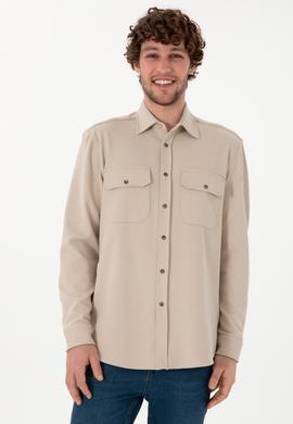 Erkek Taş Örme Gömlek - 50305605016