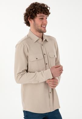 Erkek Taş Örme Gömlek - 50305605016