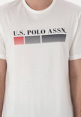 Erkek Bisiklet Yaka Beyaz Pijama Takımı - 50309195005