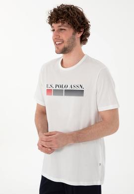 Erkek Bisiklet Yaka Beyaz Pijama Takımı - 50309195005