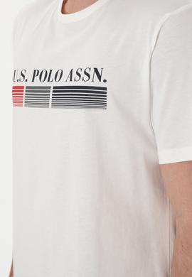 Erkek Bisiklet Yaka Beyaz Pijama Takımı - 50309195005