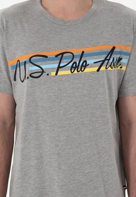 Erkek Bisiklet Yaka Gri Melanj Pijama Takımı - 50309481003