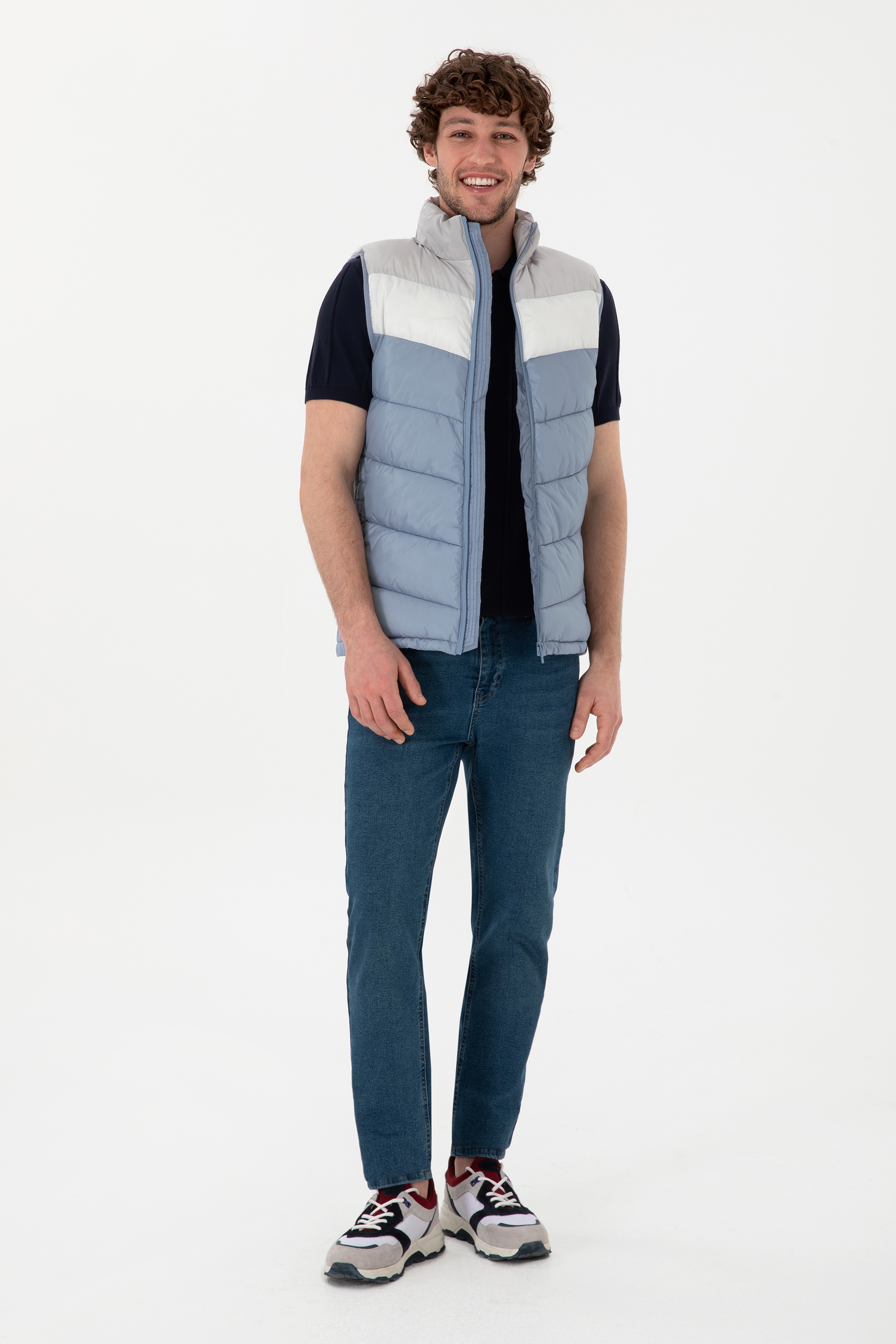 Erkek Mavi Yelek