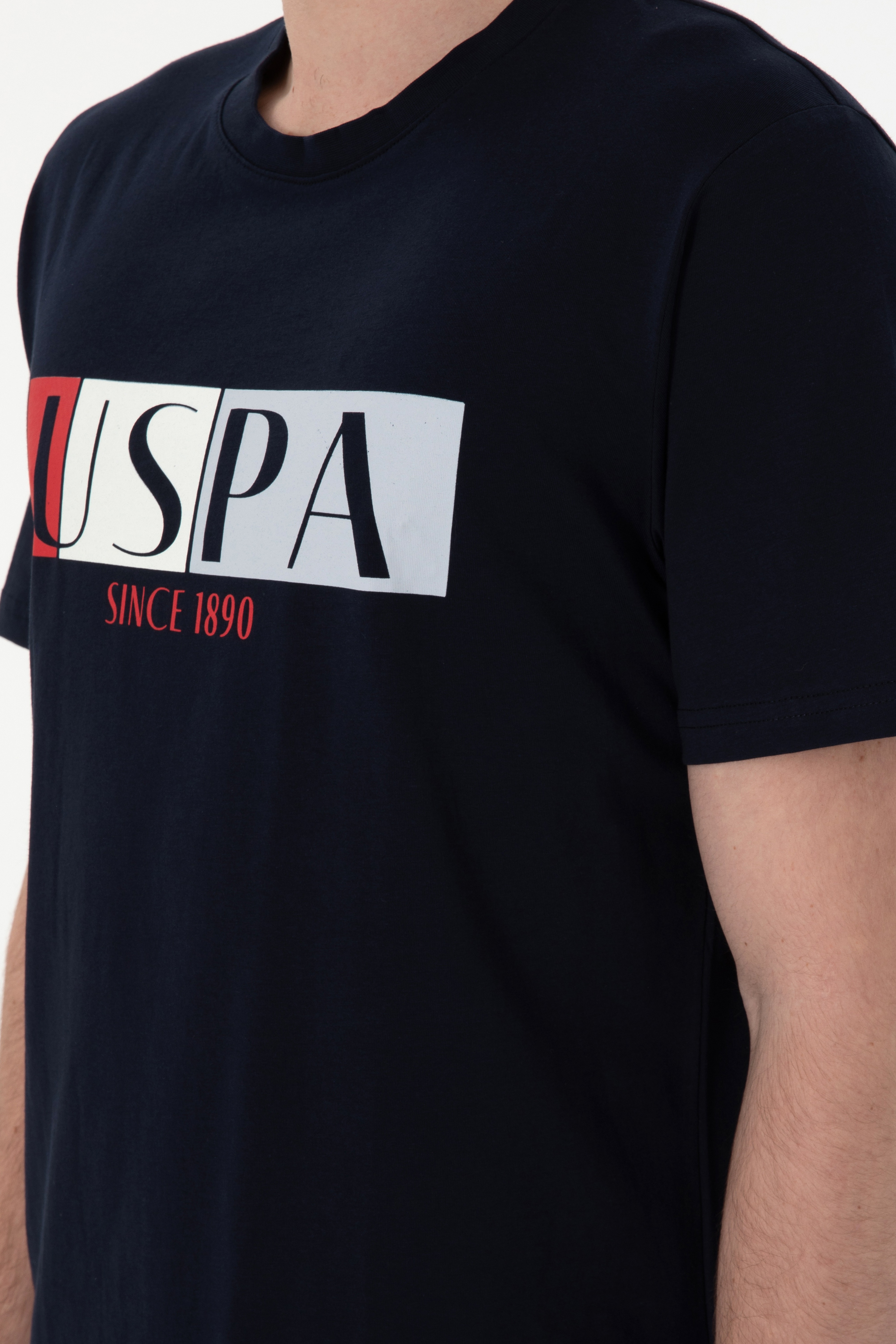 Erkek Bisiklet Yaka Lacivert Pijama Takımı