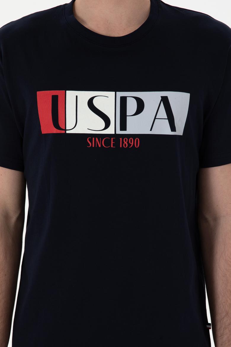 Erkek Bisiklet Yaka Lacivert Pijama Takımı - 50309821006