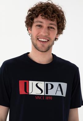 Erkek Bisiklet Yaka Lacivert Pijama Takımı - 50309821006