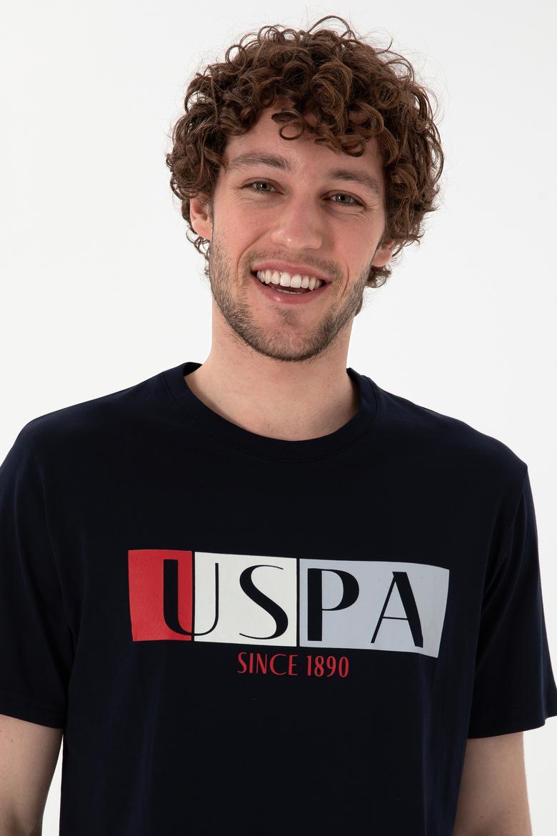 Erkek Bisiklet Yaka Lacivert Pijama Takımı - 50309821006