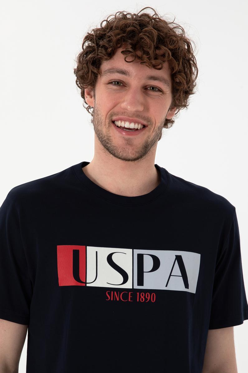 Erkek Bisiklet Yaka Lacivert Pijama Takımı