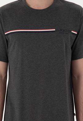 Erkek Bisiklet Yaka Antrasit Melanj Pijama Takımı - 50309174026