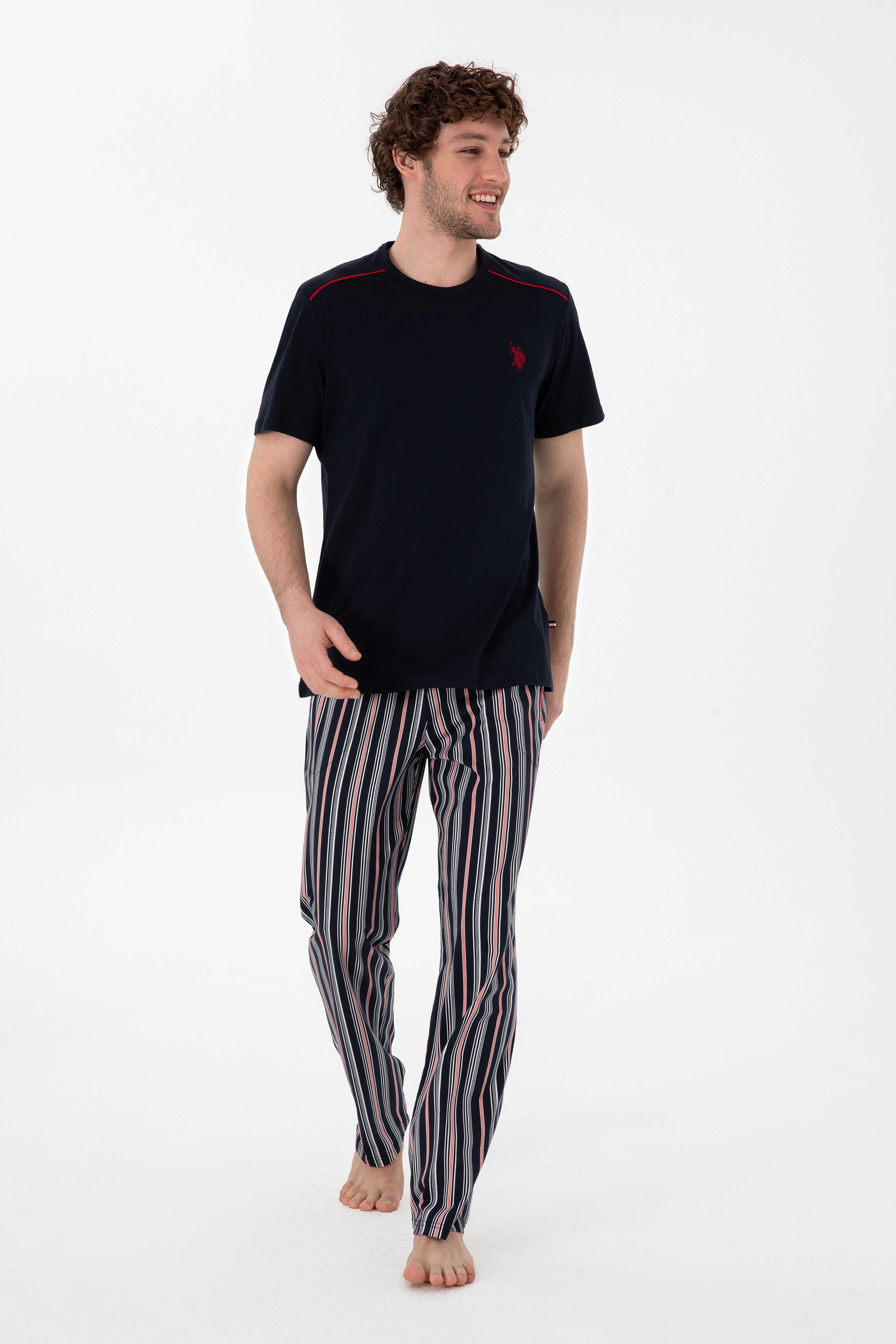 Erkek 3'lü Pijama Takımı