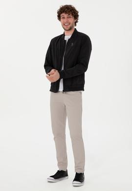 Erkek Siyah Mont - 50299394013