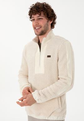 Erkek Krem Sweatshirt - 50295822007