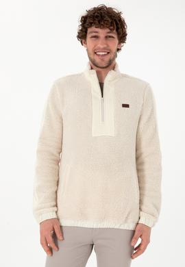 Erkek Krem Sweatshirt - 50295822007